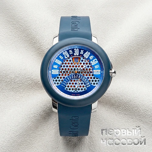 Gérald Genta Arena Bi-Retro Bsp.y.10 Blue