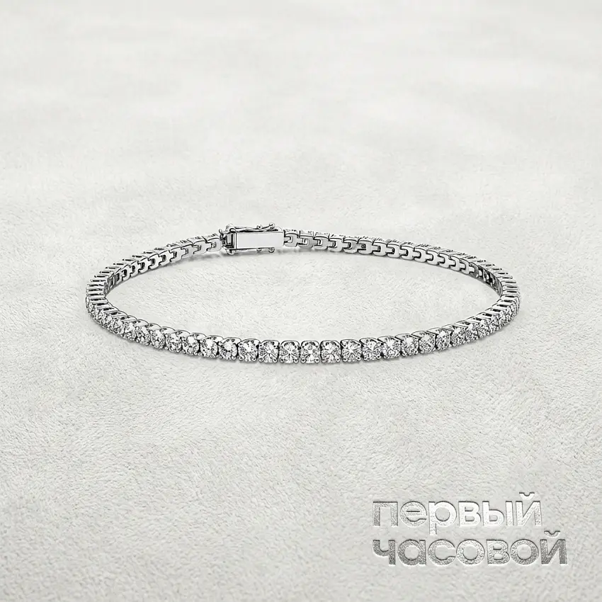 Браслет с бриллиантами 4,9 ct. 
