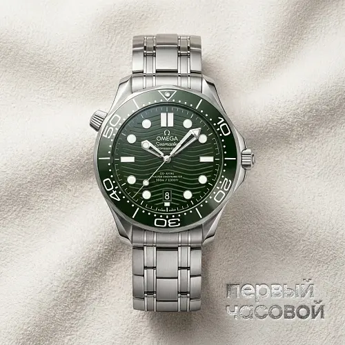 Seamaster Diver 300M Co‑Axial Master Chronometer 42 mm Green Dial