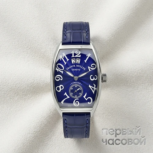 Franck Muller Curvex Limited Edition Steel Blue 30mm