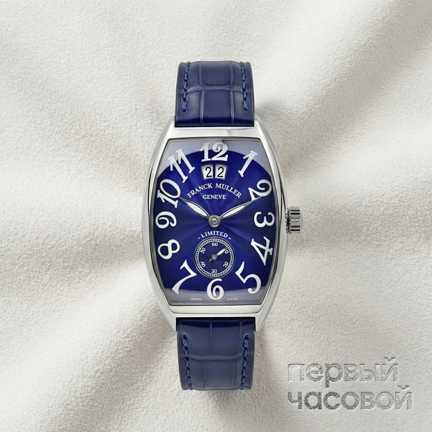 Franck Muller Curvex Limited Edition Steel Blue 30mm
