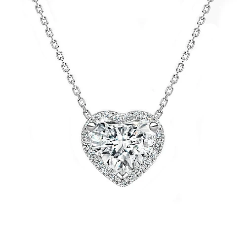 Подвеска 1,00 ct. J/Internally Flawless "Heart Diamond"