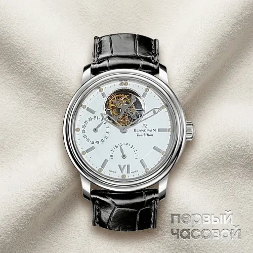 Léman Tourbillon 18K White Gold 38 Mm