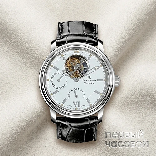 Léman Tourbillon 18K White Gold 38 Mm