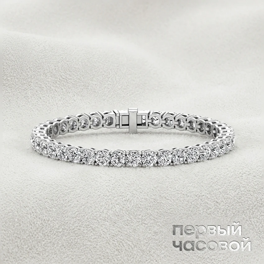 Браслет с бриллиантами 21,21 ct. I/VS1 (3 Excellent)