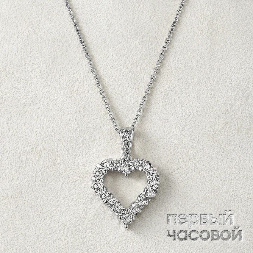 ПОДВЕСКА DIAMOND HEART SILHOUETTE