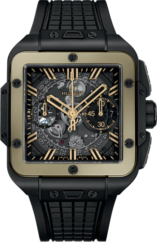 Shaped Square Bang Unico Ceramic Magic Gold