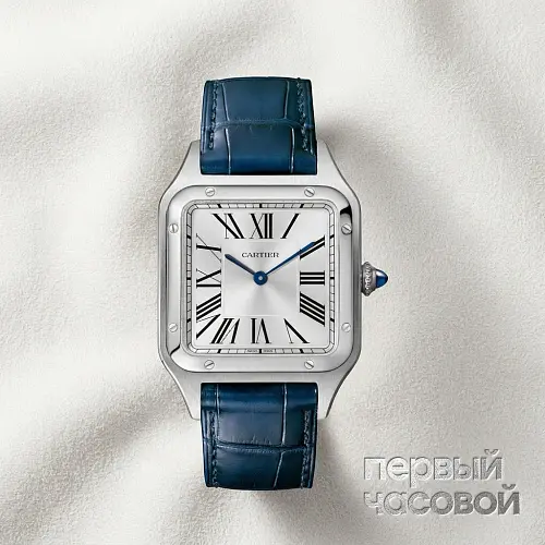 SANTOS-DUMONT STEEL QUARTZ Large model