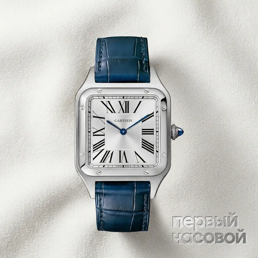 SANTOS-DUMONT STEEL QUARTZ Large model