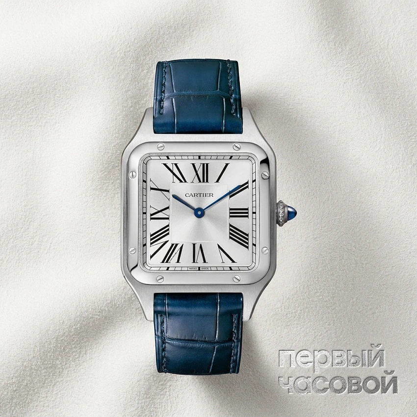 SANTOS-DUMONT STEEL QUARTZ Large model