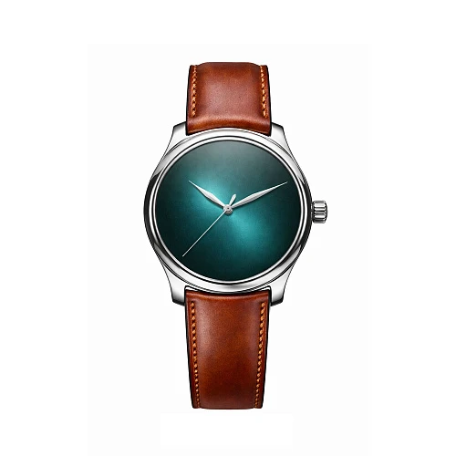 Endeavour Centre Seconds White Gold  Blue Lagoon 40mm