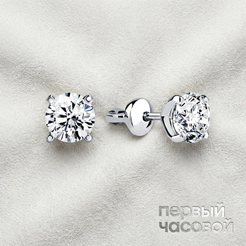 Серьги 1,19/1,21 ct. L/Si1 (3 excellent)