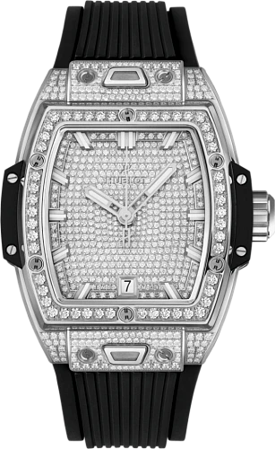 Shaped Spirit Of Big Bang Titanium Full Pave