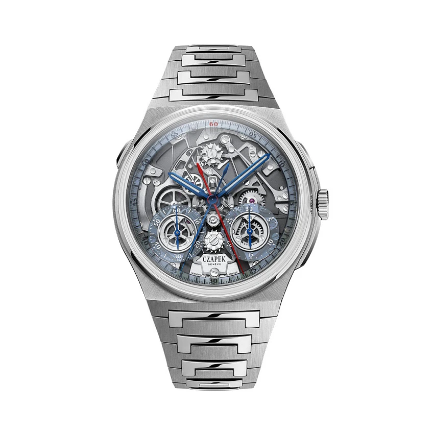 Czapek & Cie: Antarctique Rattrapante Ice Blue