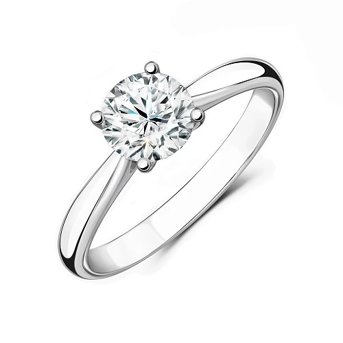 Кольцо 0,99 ct. H/VVS2 "Lucky Number" (3 Excellent)