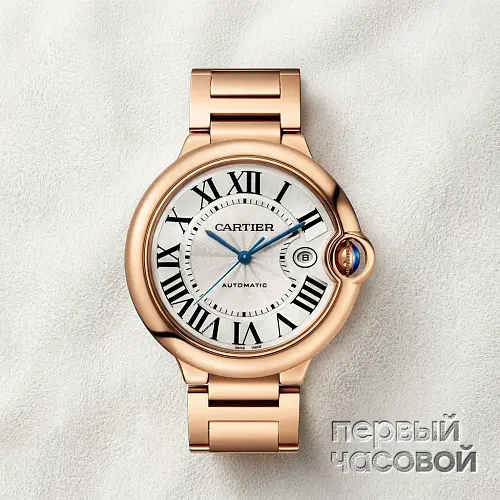 Ballon Bleu De Cartier 42Mm Rose Gold