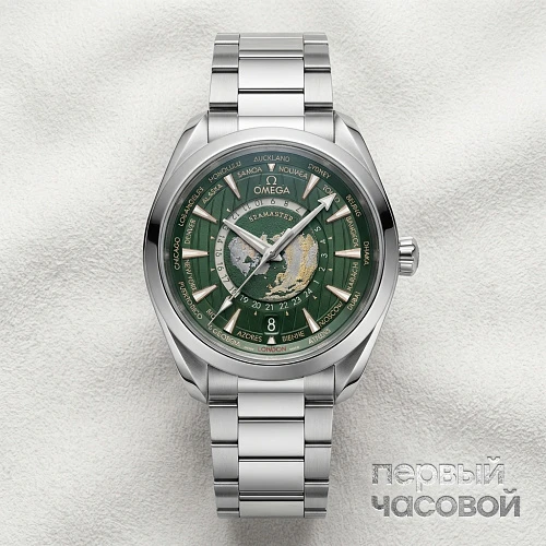 Seamaster Aqua Terra 150 m Co-axial Master Chronometer GMT Worldtimer 43 mm