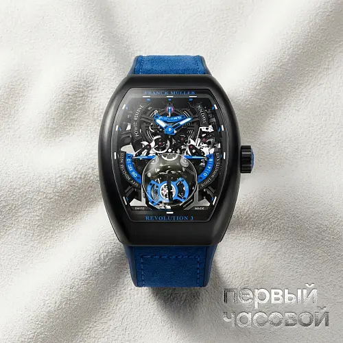 Mens Collection Vanguard Revolution 3 Skeleton