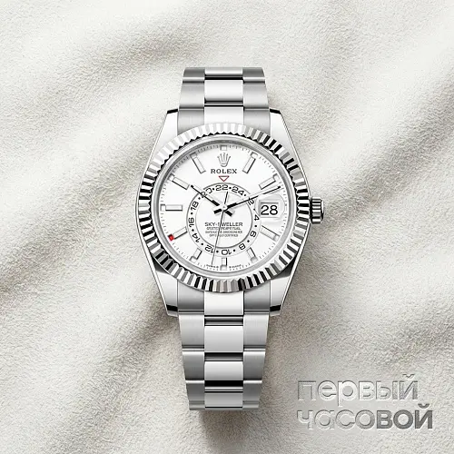 Oyster Perpetual Sky-Dweller White Dial