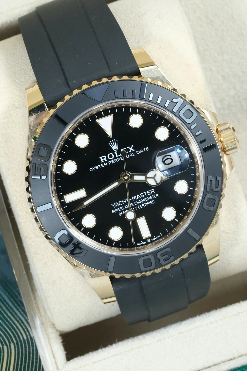 Купить элитные часы Rolex Oyster Perpetual Yacht-Master 42 Mm Yellow Gold 226658: в наличии в Москве!