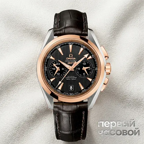 Seamaster Aqua Terra 150 m  Co-Axial Gmt Chronograph 43 mm