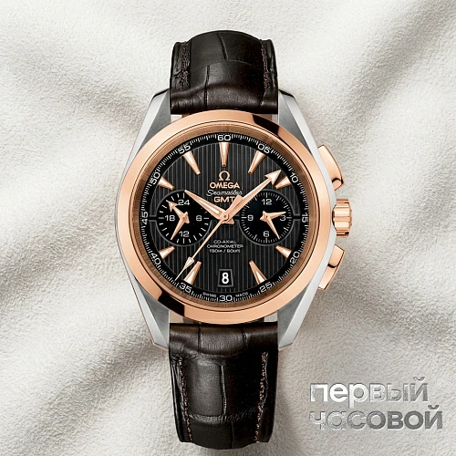 Seamaster Aqua Terra 150 m  Co-Axial Gmt Chronograph 43 mm