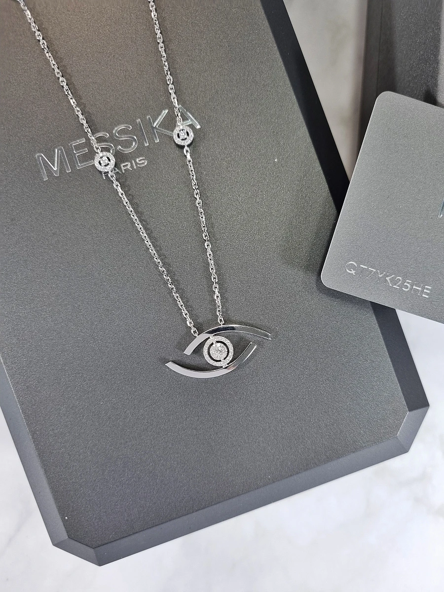 Купить украшение MESSIKA Колье  Lucky Eye long Lucky Eye long diamond necklace for women: в наличии в Москве!