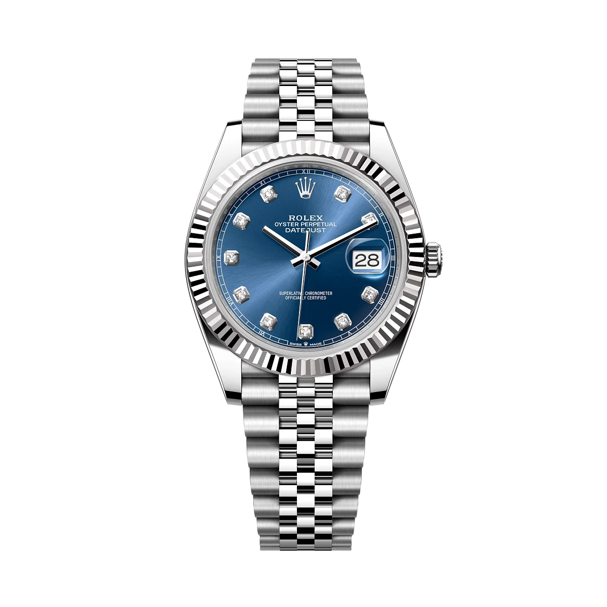 Купить элитные часы Rolex Oyster 41 Oyster steel and white gold  126334: в наличии в Москве!