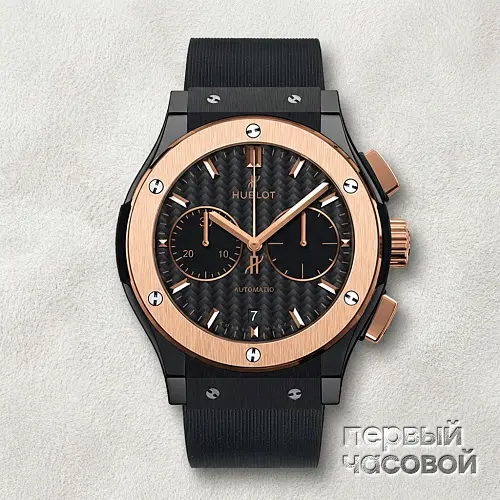 Classic Fusion Black Magic Ceramic Gold