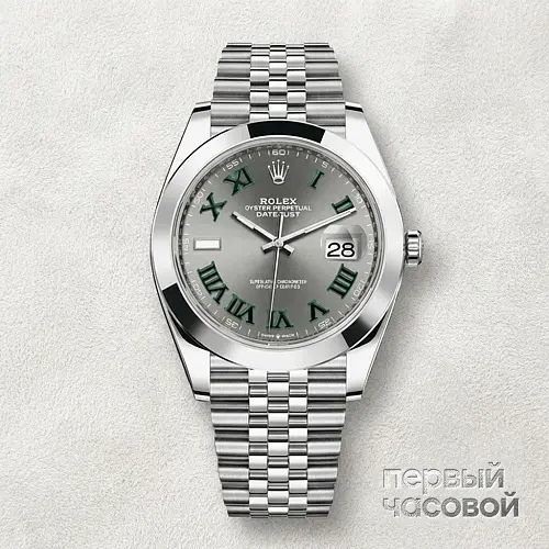 Oyster Perpetual Datejust 41 Mm Wimbledon