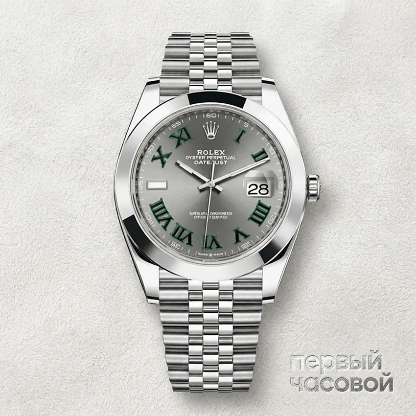 Oyster Perpetual Datejust 41 Mm Wimbledon