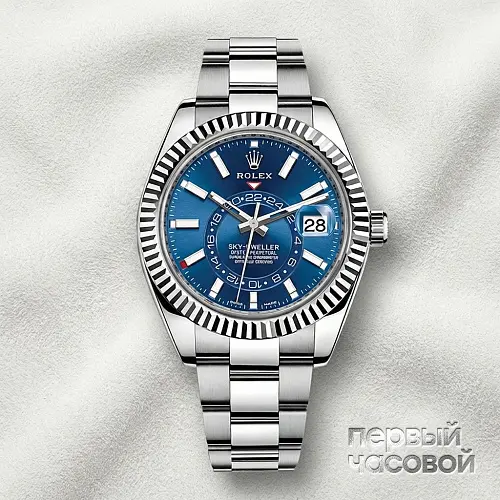 Sky-Dweller Steel Blue Dial