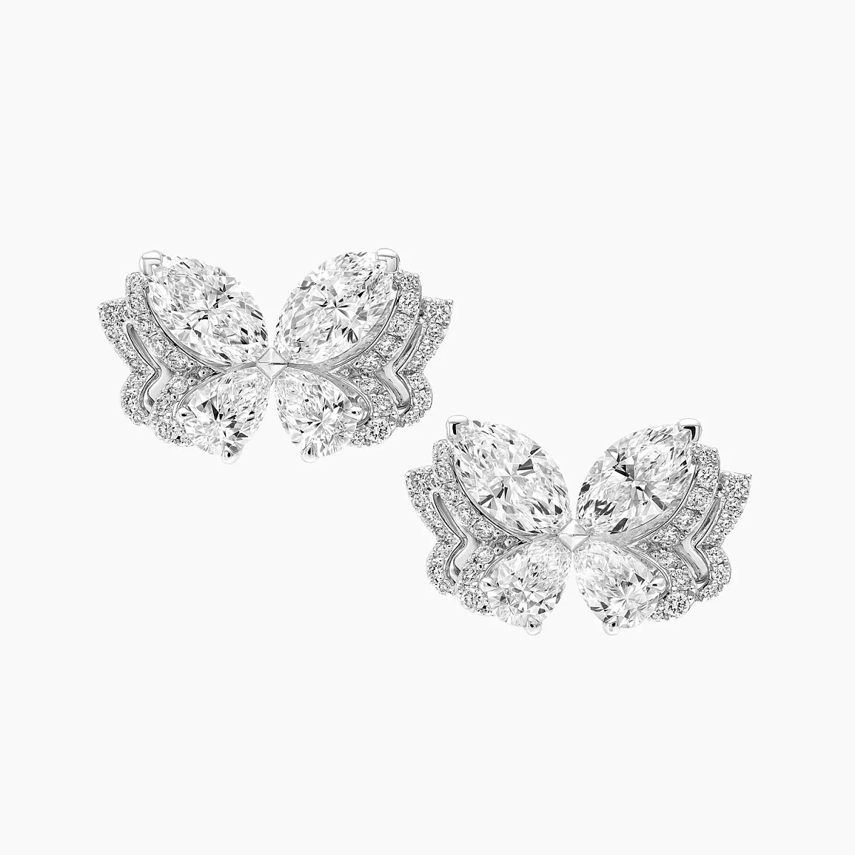 Купить украшение Graff Butterfly Diamond Earrings RGE1958: в наличии в Москве!