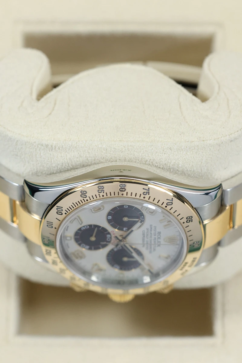 Купить элитные часы Rolex Oyster Perpetual Cosmograph Daytona White Racing Dial 116523: в наличии в Москве!