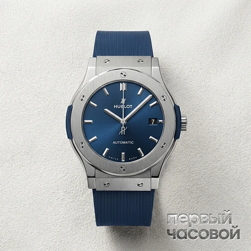 Classic Fusion Titanium Blue 45 mm