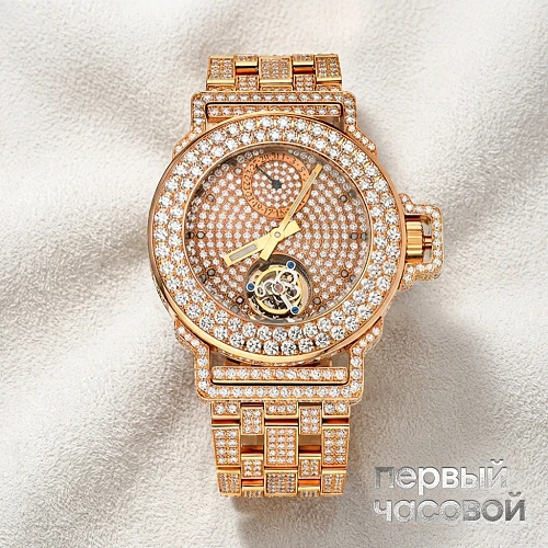 Limited Edition Rose Gold Full Pave Diamonds