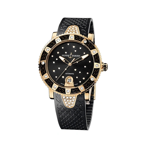 Lady Marine Diver Starry Night