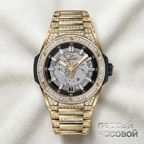 Big Bang Integrated Time Only Yellow Gold Jewellery