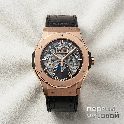 Classic Aerofusion Moonphase King Gold