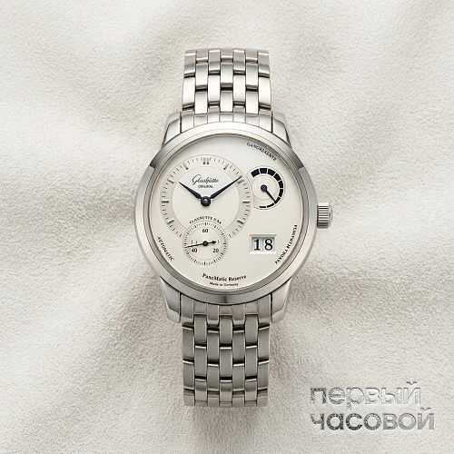 PANOMATIC STAINLESS STEEL WITH POWER RESERVE AND DATE 