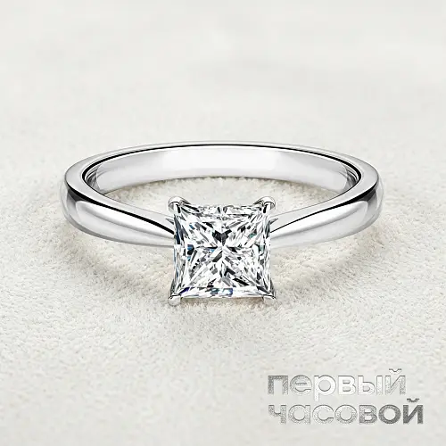 Кольцо с бриллиантом 1,53 ct. D/VS2