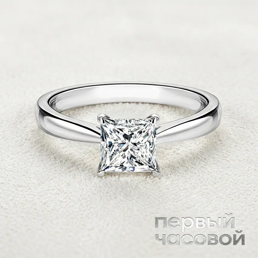 Кольцо с бриллиантом 1,53 ct D/VS2