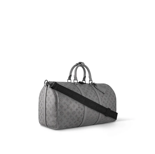 Keepall Bandoulière 50 Bag Anthracite Gray