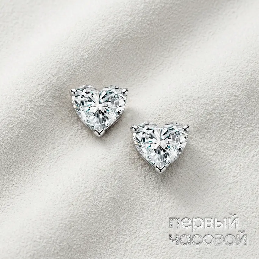 Серьги с бриллиантами 0,90/0,92 ct J/VS2
