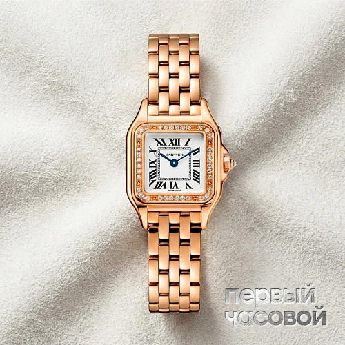 Panthere Small Rose Gold Diamonds
