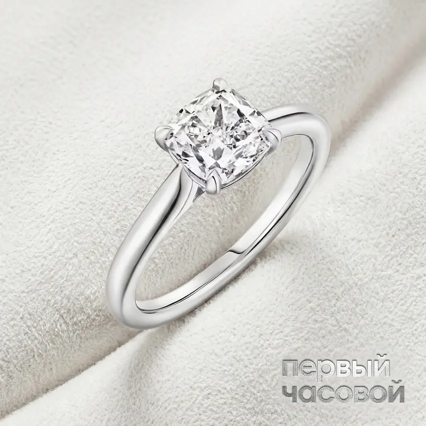 Кольцо с бриллиантом 3,06 ct. E/VS1 