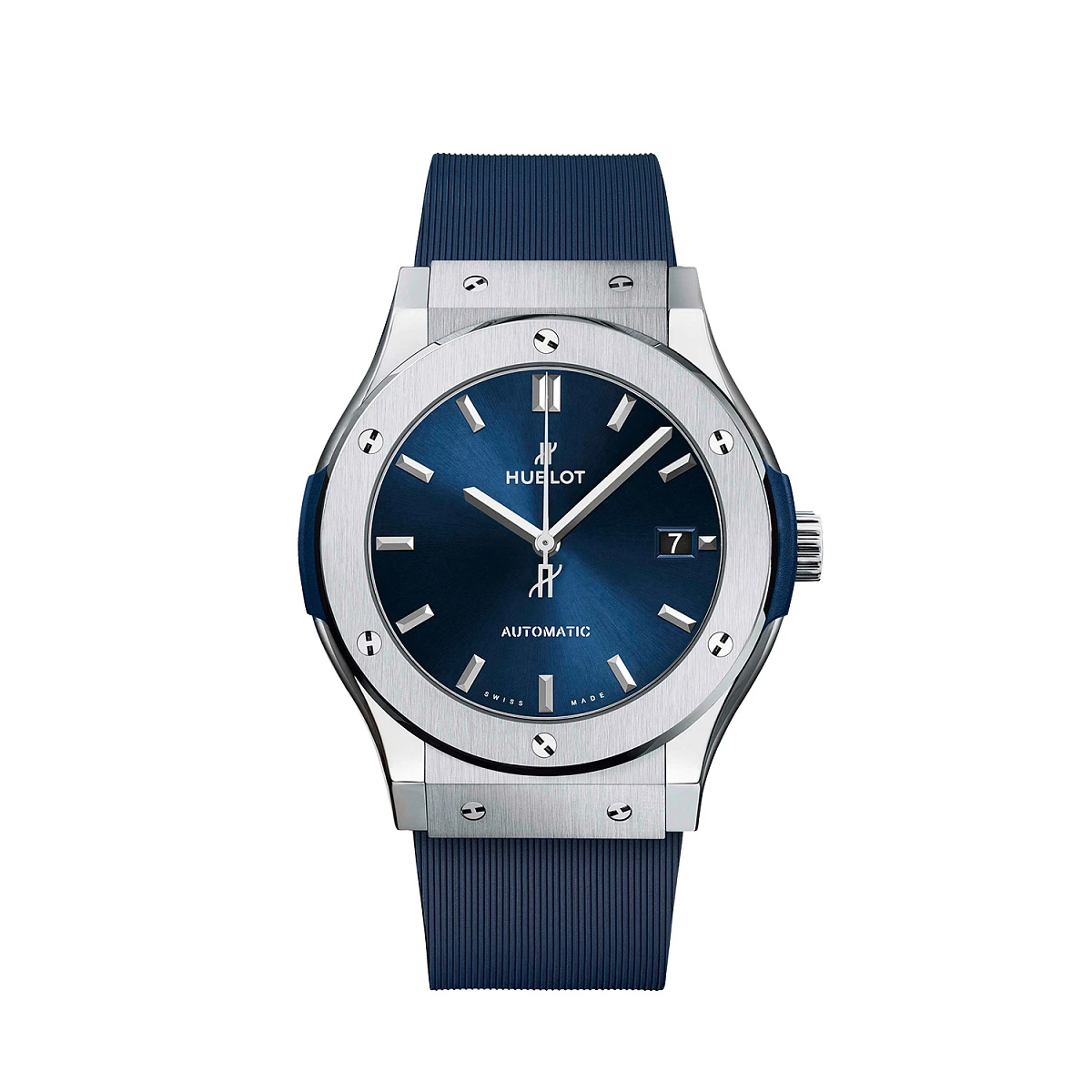 Купить элитные часы Hublot Classic Fusion Blue Titanium 45 mm 511.NX.7170.RX: в наличии в Москве!