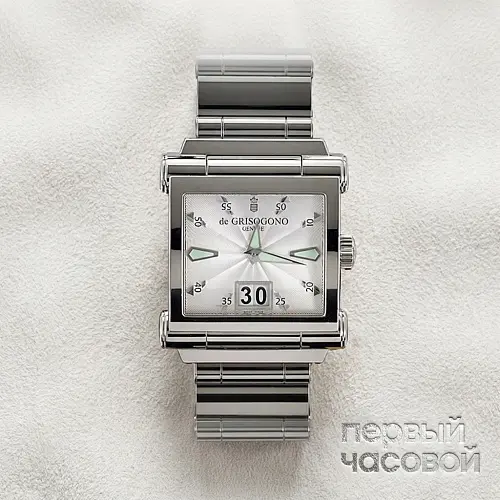 Grande Stainless Steel Big Date