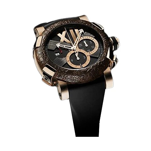 Titanic-DNA - Rusted steel T-OXY IV Chronograph Ultimate Pink Gold Mat