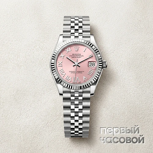 Datejust 31mm Pink Dial Diamond V